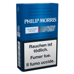 illustration pour Philip Morris Quantum Indigo