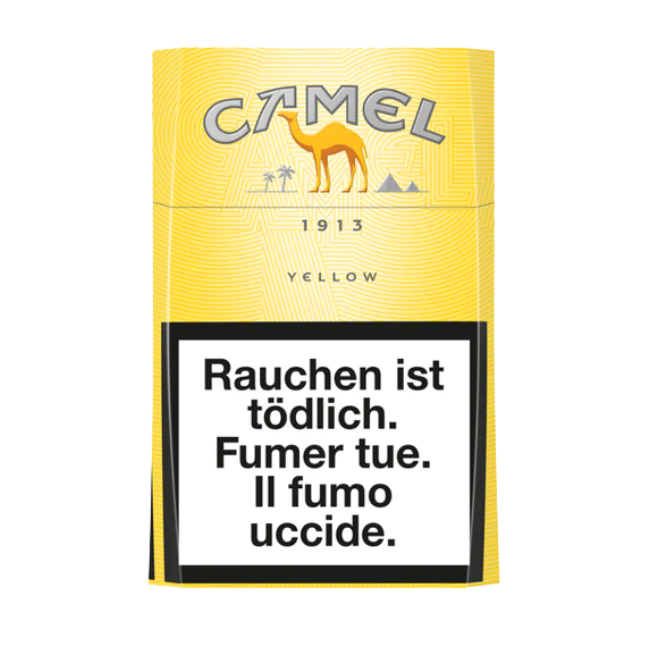 illustration pour Camel Yellow 35’S