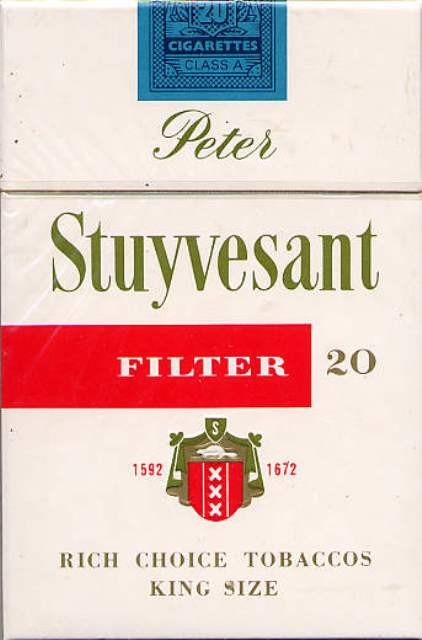 illustration pour Peter Stuyvesant Grey Box