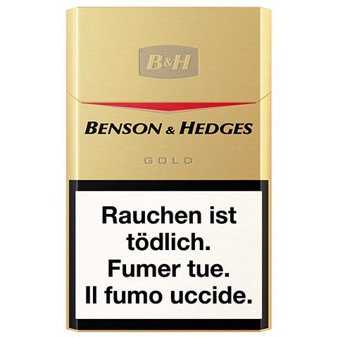 illustration pour Benson & Hedges Gold