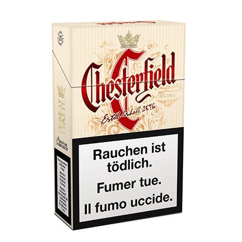 illustration pour Chesterfield Red 20’S