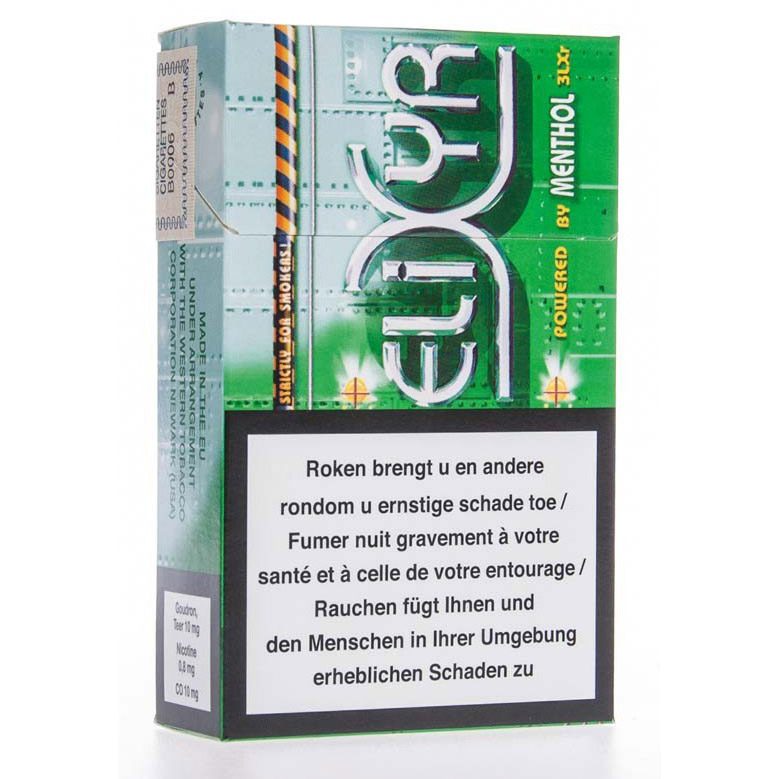 illustration pour Elixyr Menthol cigarillos 20’S